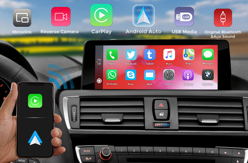 CarPlay inalámbrico original para automóvil: experiencia de conducción conveniente e inteligente